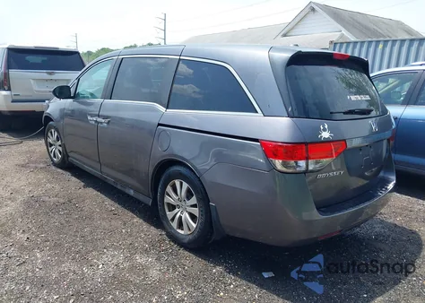 2015 Honda Odyssey Ex-L from USA, damaged, VIN 5FNRL5H66FB019053
